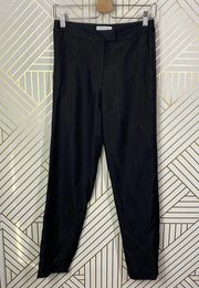 3.1 Phillip Lim Tuxedo Pants with Inset Side Stripe in Black Size US 00