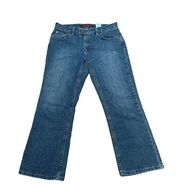 Nautica straight leg cropped jeans