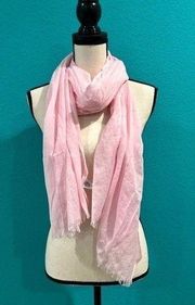 Light Pink Gap Scarf