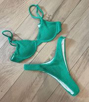 Green  bikini Set