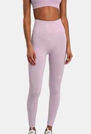 WE WORE WHAT Revolve Seamless Leggings Lilac Purple High Waist Barbiecore