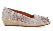 NEW Gentle Souls by Kenneth Cole Lissa Ruffle Leather Espadrille Wedges