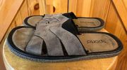 Sporto James Slides Sandals Women's Size 9-10 Brown Comfort