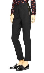 Kate Spade high waist women's slim straight ankle size 8 side zip trouser pants