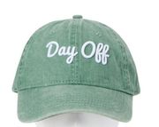 Day Off Sage green baseball cap/hat