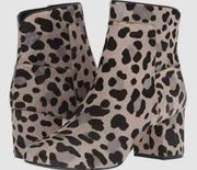 Cheetah Print Booties