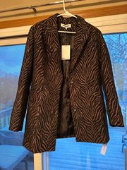 Rumored New Zebra Blazer And Pants Set Small Size 