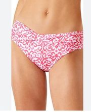 Tommy Bahama Scrolls Twist Band High Waist Bikini Bottom Size Large