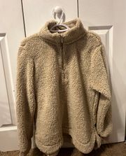 Calvin Klein Sherpa Quarter Zip