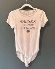 EXPRESS Pink  Bodysuit, Small