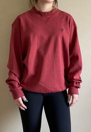 Vintage Dark Red  Crewneck