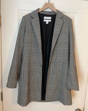 Houndstooth Tench Blazer