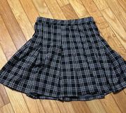 Pleated Mini Skirt