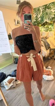 Flowy Orange Shorts