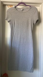 Gray Tshirt Dress