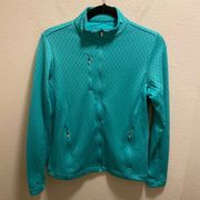 Peter Millar Women's Lagoon Diamond Quilt Full Zip Size Small