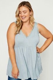 Hayden Los Angeles Babydoll Tank Top