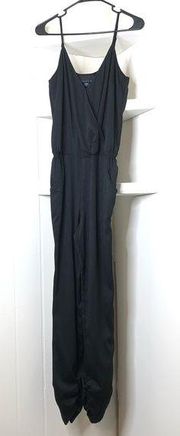 attention Black Jumpsuit with adjustable Straps (Snake Print)