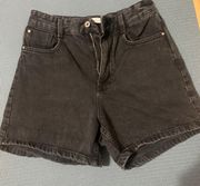 ZARA Mom Jean Shorts