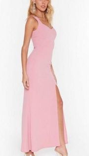 Pink Maxi Formal Dress