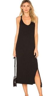 Paige Perrine Black Shift Tank Dress S