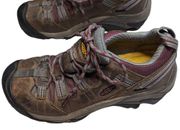 Keen Women's Detroit XT Low Top Leather Lace Up Steel Toe Utility Work Boots 6