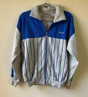 Vintage Spalding striped full zip jacket