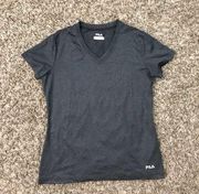 Fila grey activewear t-shirt