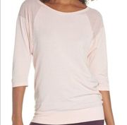 SWEATY BETTY yoga Dharana Pink Workout Top Size Large