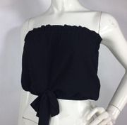 The Fifth Label Azalea Cropped Tie Waist Cinch Top