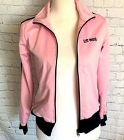 Forever 21  Pink Full Zip Up Jacket - Lost Youth M