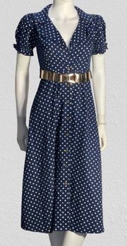 WeWoreWhat Bella Polka Dots Midi Dress