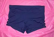 Navy Blue Athletic Shorts