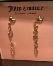 New in Box Juicy Couture Juicy Love Dangling Earrings