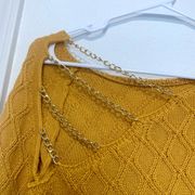 CHIC ME, Size Large, Yellow/Gold