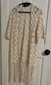 House of Harlow 1960 Coverup or Open Cardigan