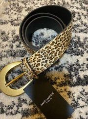 Pony Leopard Micro Manto Naturale Belt size 90 CM