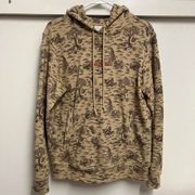 Teddy Fresh Brown Toile Hoodie