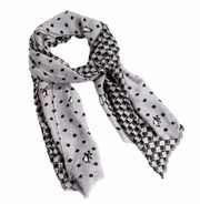 Vera Bradley Soft Fringe Scarf, Playful Penguins