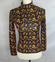 NWT | Daisy Street Cropped Mock Neck Long Sleeve Top