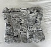 Newspaper Corset Top