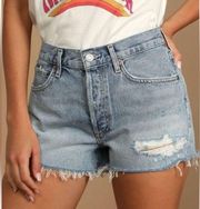 Agolde Parker Vintage Cut Off Shorts in Freewheeling