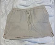 Linen Mini Skirt Caslon size 2XL