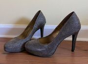 Nights Metallic Sparkle Pumps