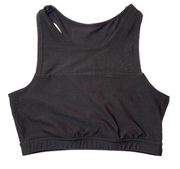 Women’s 𝅺Mondetta black strappy racer back sports bra