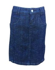 VENUS Blue Jean Dark Wash Skirt New Without Tags