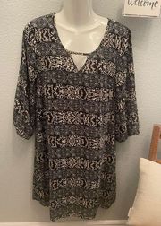 Indulge Womens dress- beautiful print.