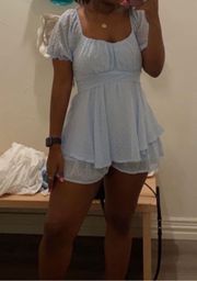 Light Blue Romper