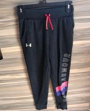 Under Armour sweatpants size XXS colorful sweatpants joggers workout gym pants​