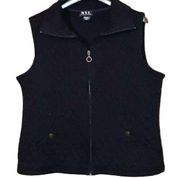 Quilted fleece vest Size XXL